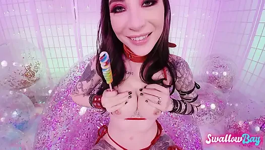 Charlotte Sartre Sloppy Deepthroat POV
