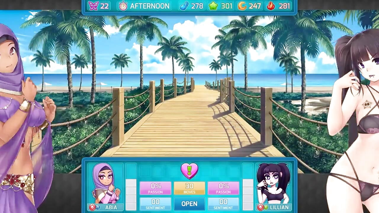 Huniepop 2 - double rendez-vous - partie 14 toutes les nanas sont excitées par Loveskysan