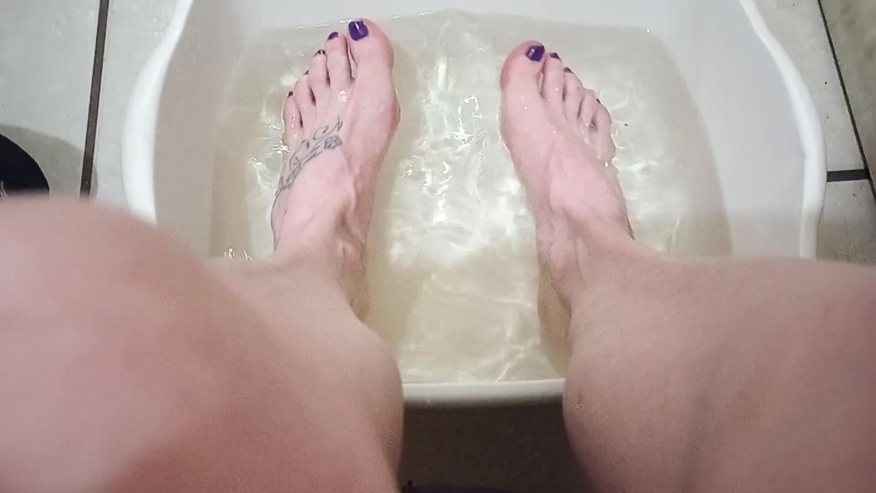 Resting my little feet