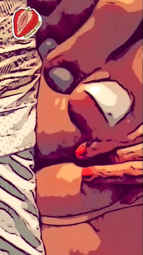 Miss Monsley fingers her pussy with her little feet painted white. Imagine being fucked in the ass as they grab her by the ankles.