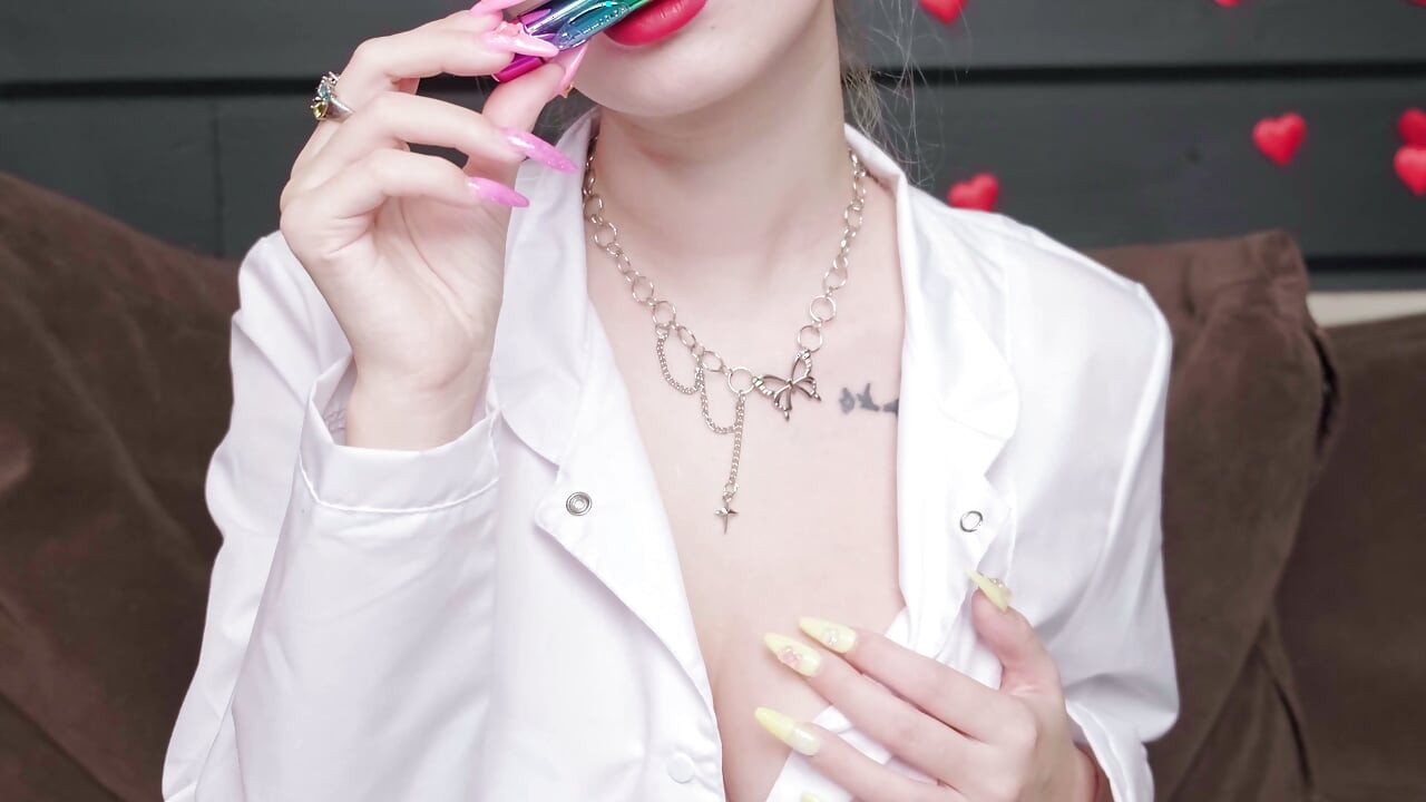 Dr. Eva and Scheduled Checkup Online. Your Dick Is Okay