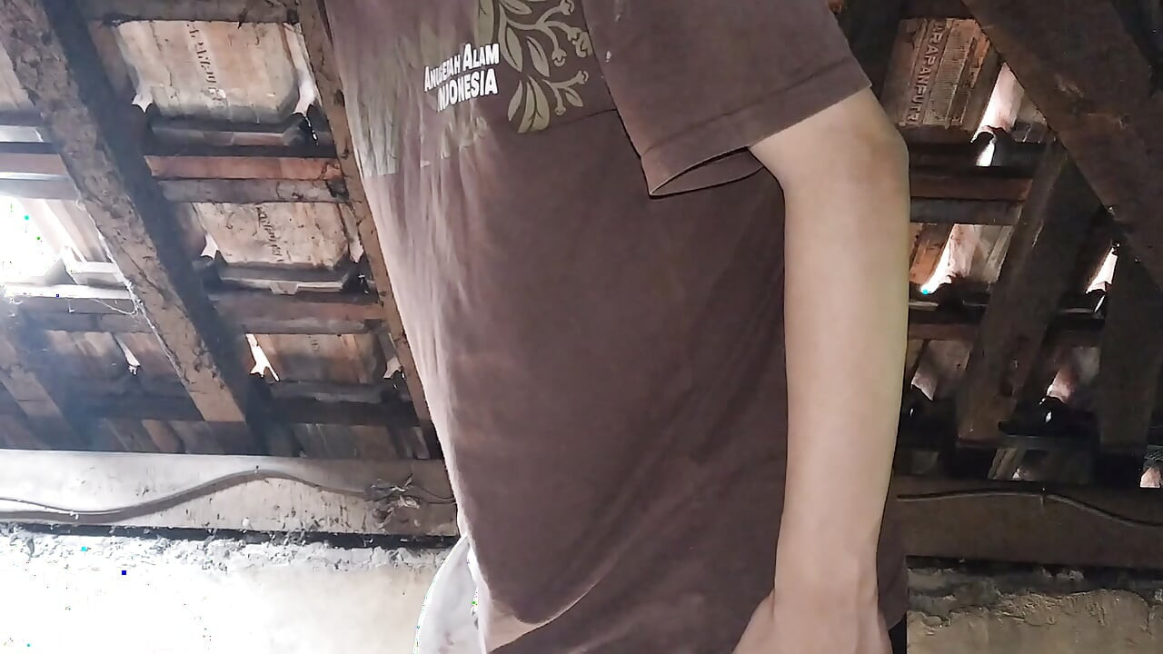 Masturbating on the attic of your own house