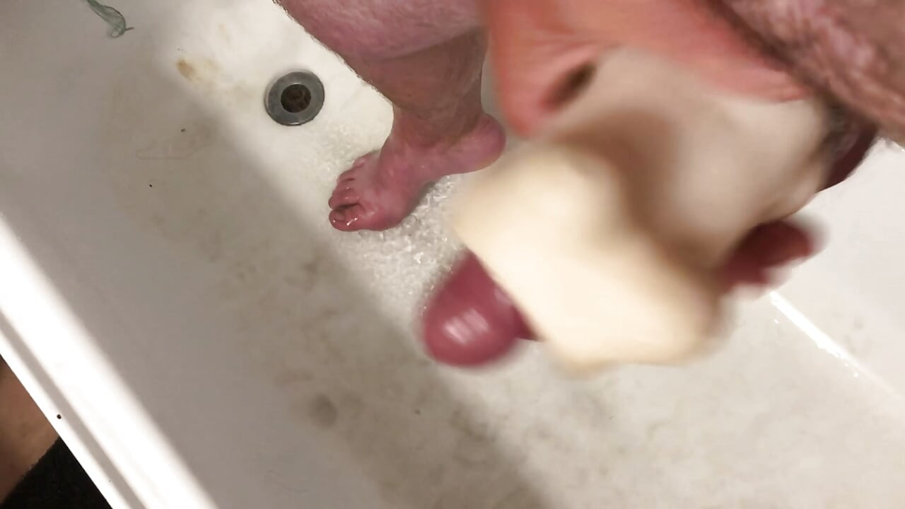 Fucking my pocket pussy.
