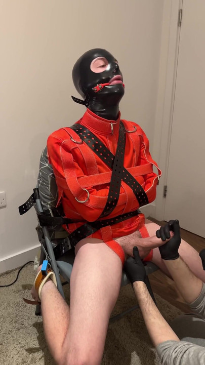 Strait-jacketed and Teased