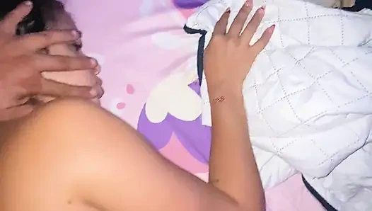 Богатый минет, трах и молоко в заднице