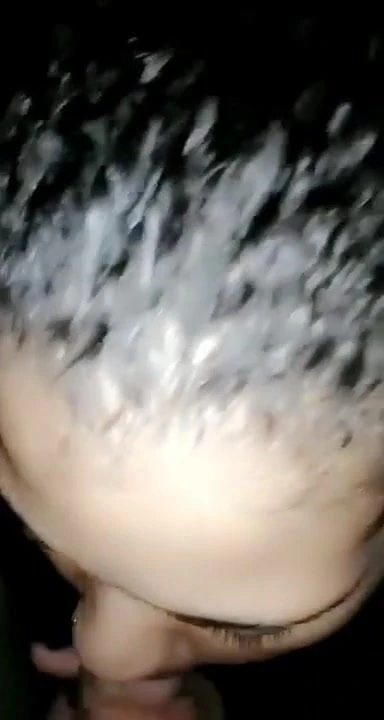 Mixed Girl Sucking My Huge White Cock
