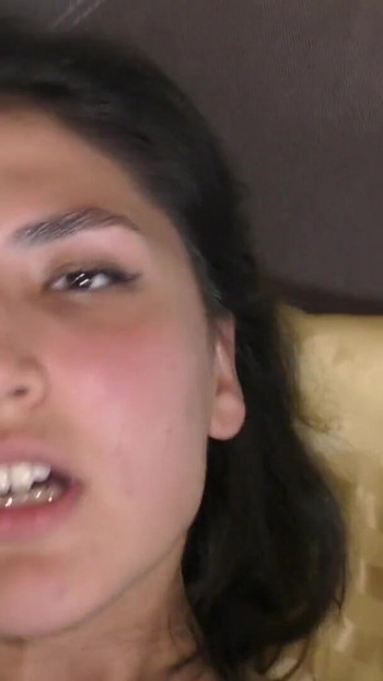 Spectacular moment from "Uzbek teen baby cleaner seduces owner"