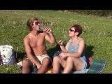 beim picknick