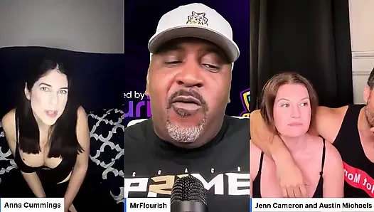 Mrflourish Podcast "the Morning After" with Guest Adult Star Anna Cummings