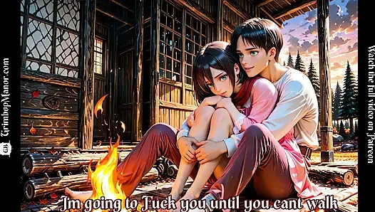 Eren finally breaches Mikasa's tight walls