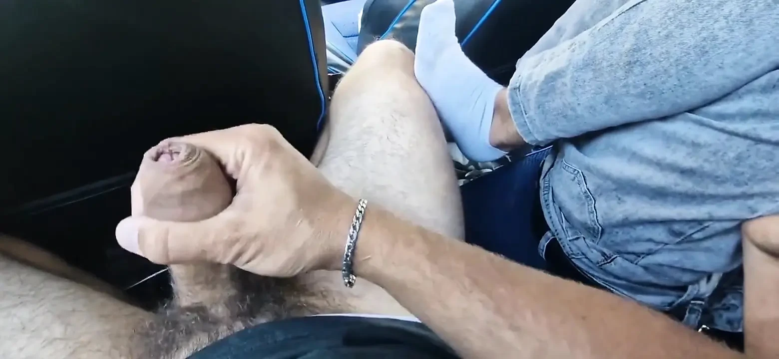 Pumping a Student with a Hot Load Straight in the Ass! Cruise Fuck on the Track, in Outdoor