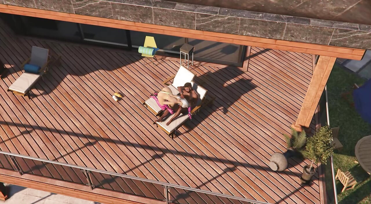 GTA V Franklin Clinton x Premium Pink Boots Lady (3D Animation) (FULL)