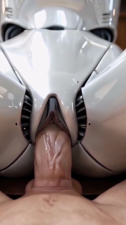 Emotional moment from "Most Advanced Sex Bot Gets Her Artificial Pussy Filled With Cum POV AI Porn"