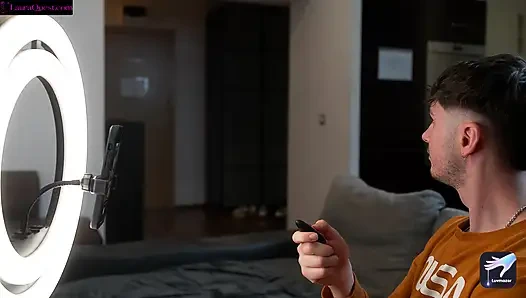 Unexpected Threesome With my Slutty Roommate – Luvmazer Thrusting Dildo