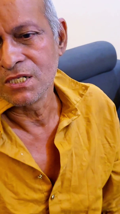 An Indian desi boy invites his lover home for the first time and shares a romantic moment in front of his stepfather. | Clip 1