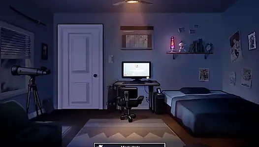 Summertime saga - Johannes spielte mit Eves muschi und sie gab ihm einen handjob