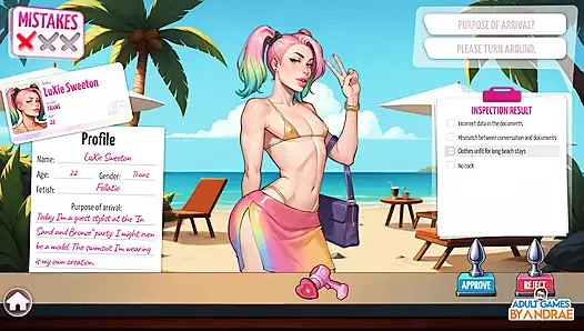 Ep2: Day 2: Beach Activities - Futa Zone Lewd Control