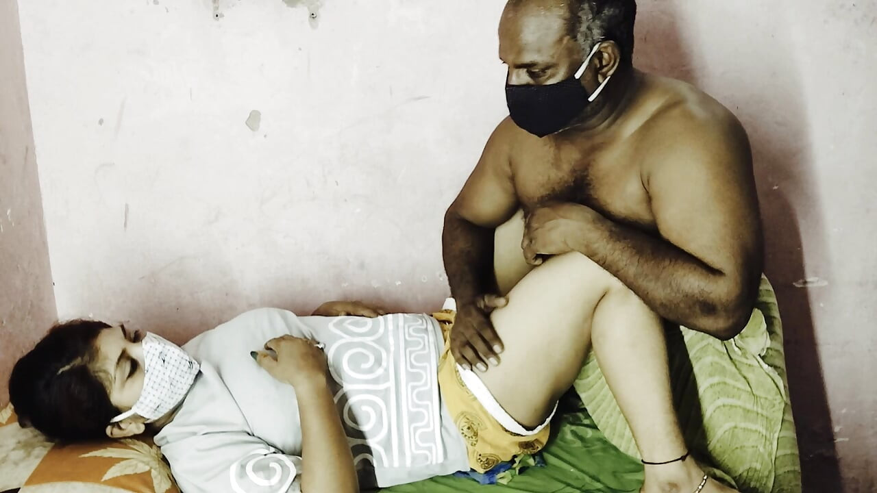 18+Beautiful girl with fat man sex