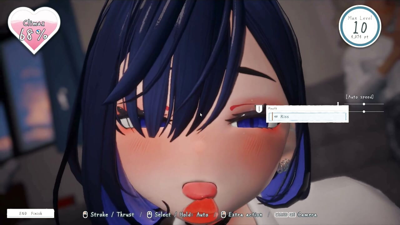 Game Hentai - Adegan Seks Gyaru Kuliah Rambut Biru - tempat nongkrong rahasia musim panas setelah sekolah bersama para gyaru