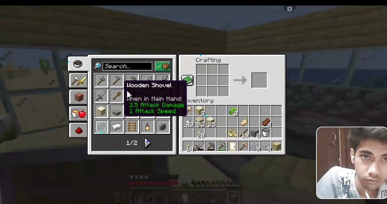 First time build in Minecraft