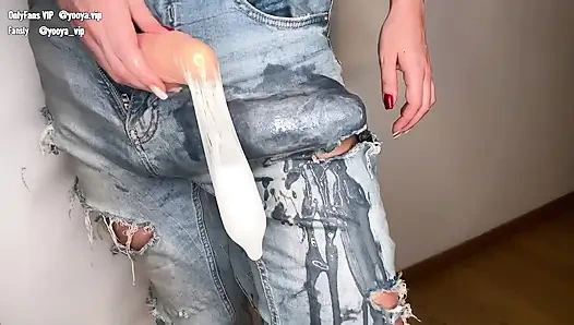 Horny Stepmother was caught with 2 Big Cocks by Step Son