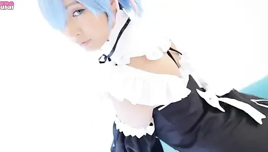 Japanese Anime Cosplay Rem -