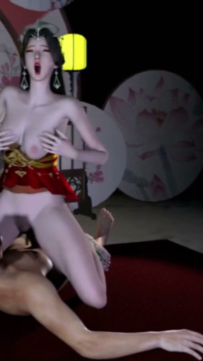 巨乳美女と彼女の兵士 - エロ3D無修正V362 | クリップ 1