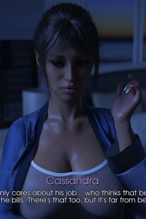 My Pleasure 50 - Cassandra Tells Her Story While Lori and Barbara Watch Porn
