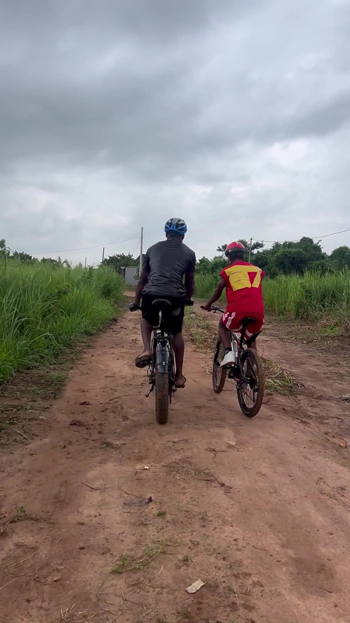 We Decide to Take a Rest After the Bicycle Ride