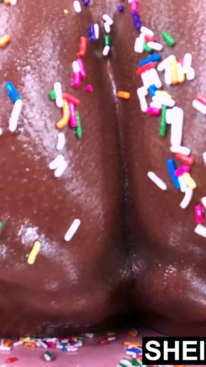 Thrilling moment from "I'm Winking My Sweet Sprinkles Coated Tiny Booty Hole, Pussy Closeup Asshole Erotica Fetish, Young"