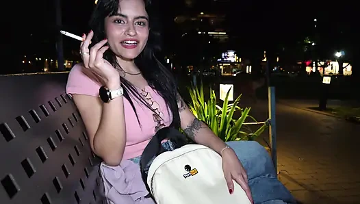 Amateur Public Pickup: Latina Fan With Pornhub Backpack Gives Deepthroat Blowjob & Gets Raw Creampie