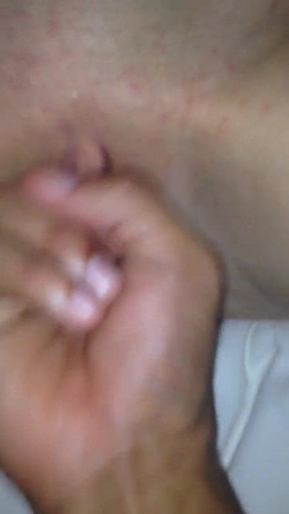 He plays with my little pussy