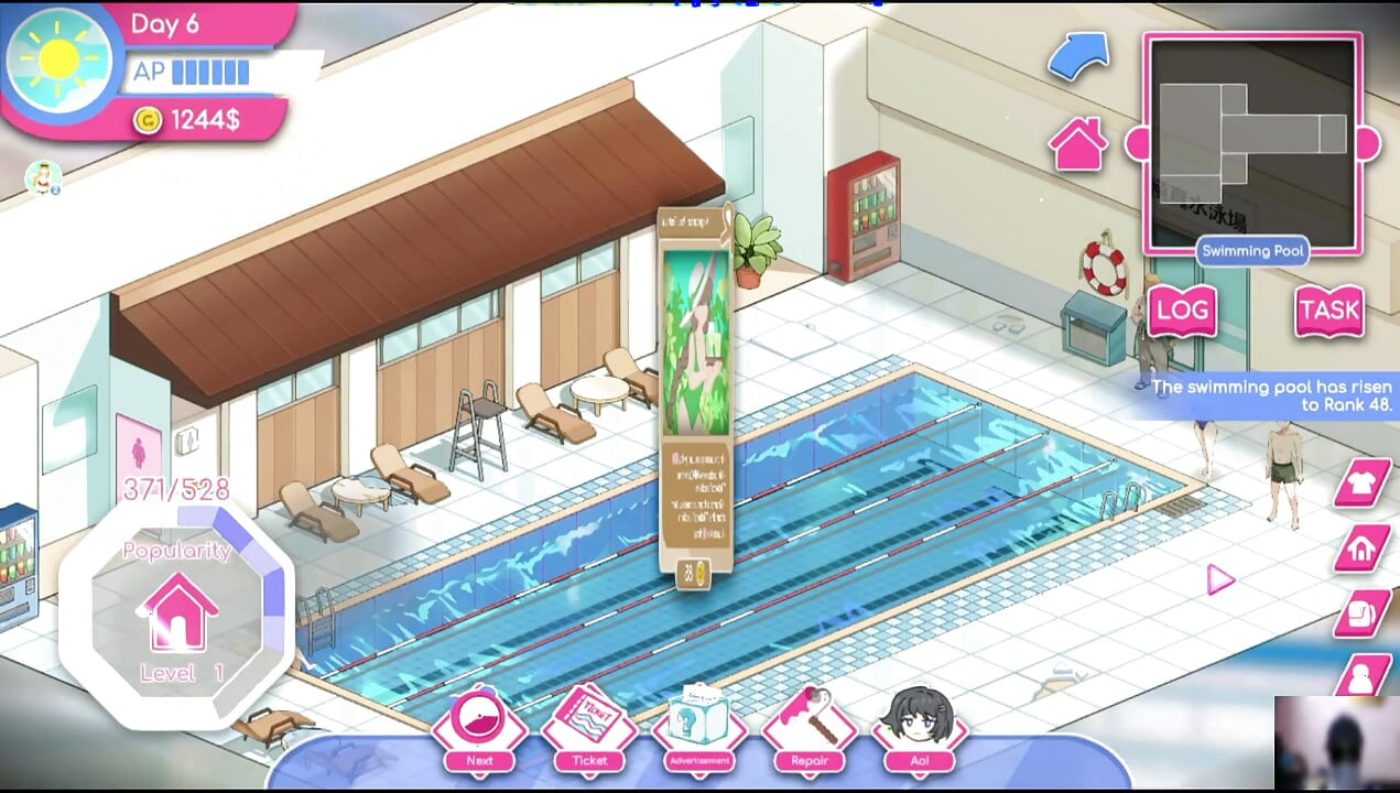 Ep-1 lifeguard holic! NTR Hentai game gameplay! I got a swimming pool and there are many hot girls!