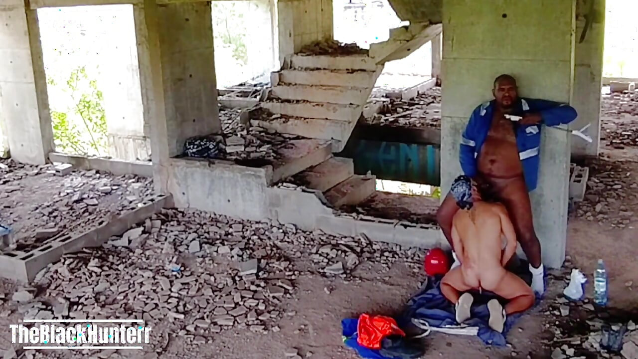 Tranzando with My Co-worker on the Construction Site