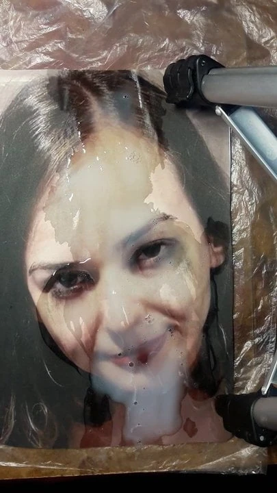 Vera the Cumslut covered with cum & pee