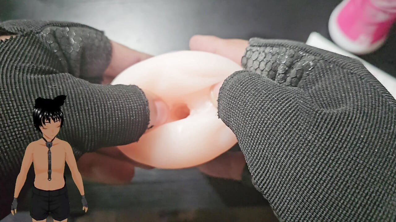 Using a pocket pussy that is mature and is still very tight