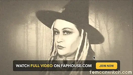 Sadece ses - domuz sosisi için aç kadın cadı