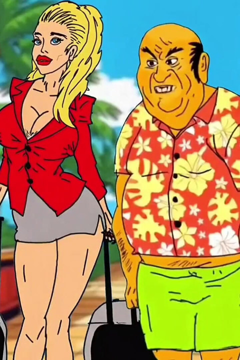 Married Bitch Sucks BBC and Gets Fucked in a Hawaii Hotel