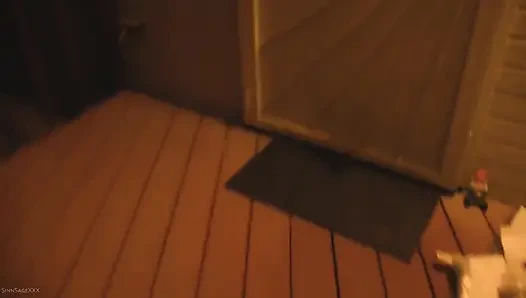 Cowok pengantar barang nyepong ganda sinn sage, cheyenne jewell, drake man o'war