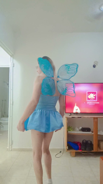 I'm a cute fairy, I like koketa, to be cute and to be obedient to you