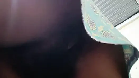 In Order to Show Me Her Large Pussy and Masturbate, the Lovely Stepmother Removes Her Underwear Twice