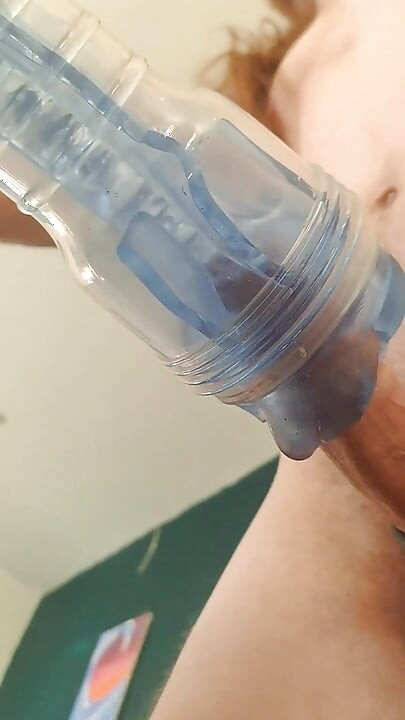 Eu finalmente tenho um novo monte de fleshlight