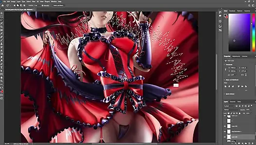 Kurumi timelapse sfw date a live