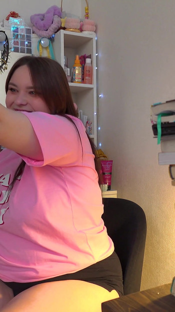 Russian Actress Shoots Solo Backstage Video