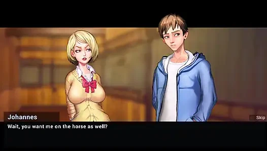 Taffy Tales No27 - Сара сделал Йоханнесу минет... Присцилла и Йоханнес пошли в кино... Йоханнес трахнул Герду.