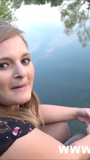 Must-see moment from "Spontaneous outdoor quickie at the lake! HAVE I BEEN RECOGNIZED?"
