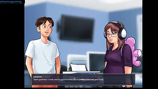 Summertime Saga - she gave me a handjob