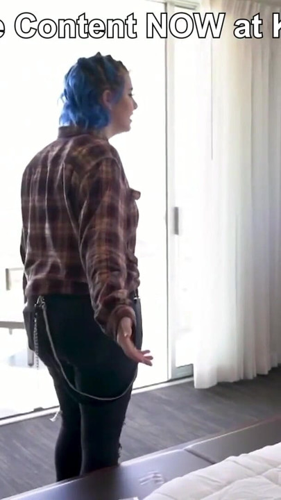 Blue Haired Xoe Grim Takes BBC Louie Smalls at KingBBC | Clip 1