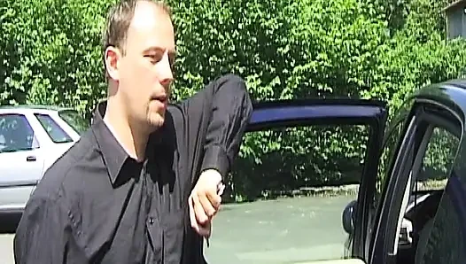 This Is a Special Strapon Session with French Slut