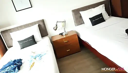 Hot Thai Lesbian First Time Tries Out Big Cock